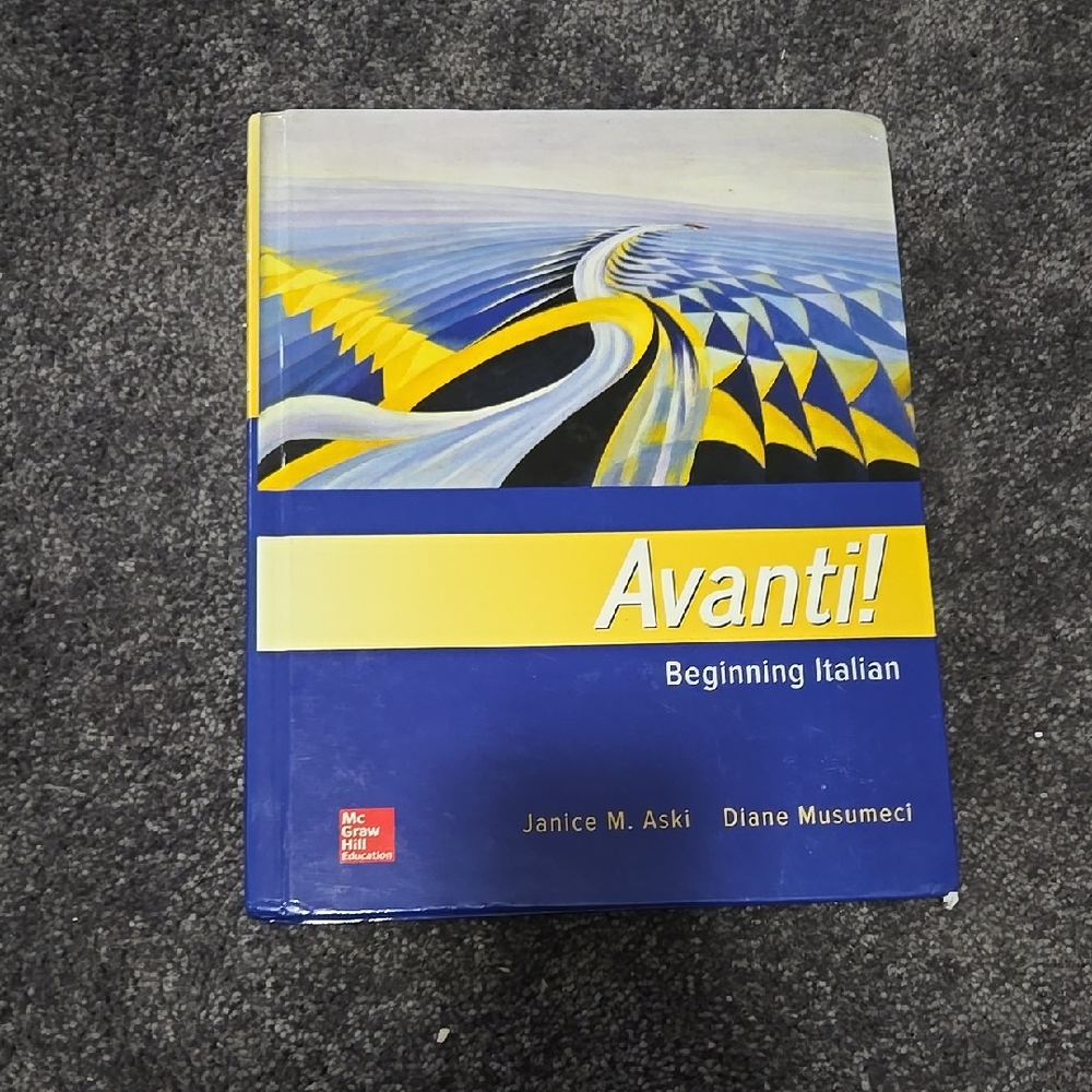 Avanti! Beginning Italian Textbook